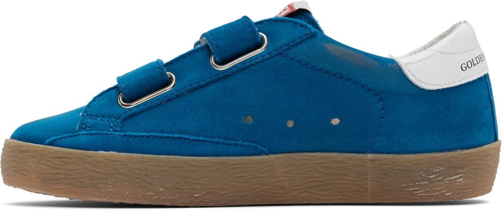 Golden Goose Kids Blue & White Old School Sneakers 3