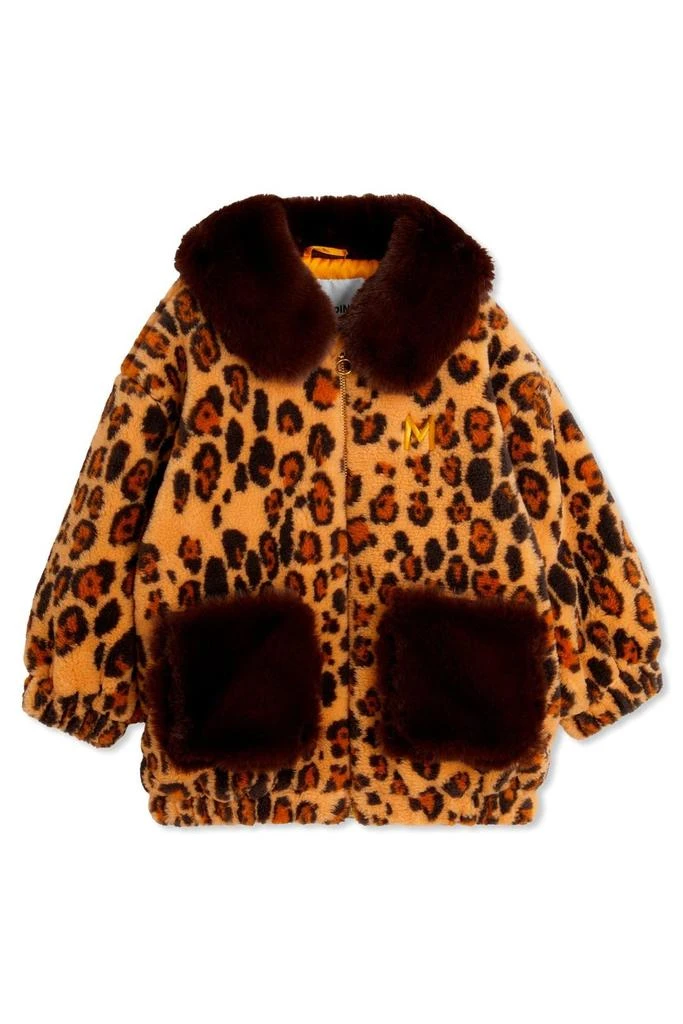 Mini Rodini Mini Rodini Leopard Faux Fur Jacket 1