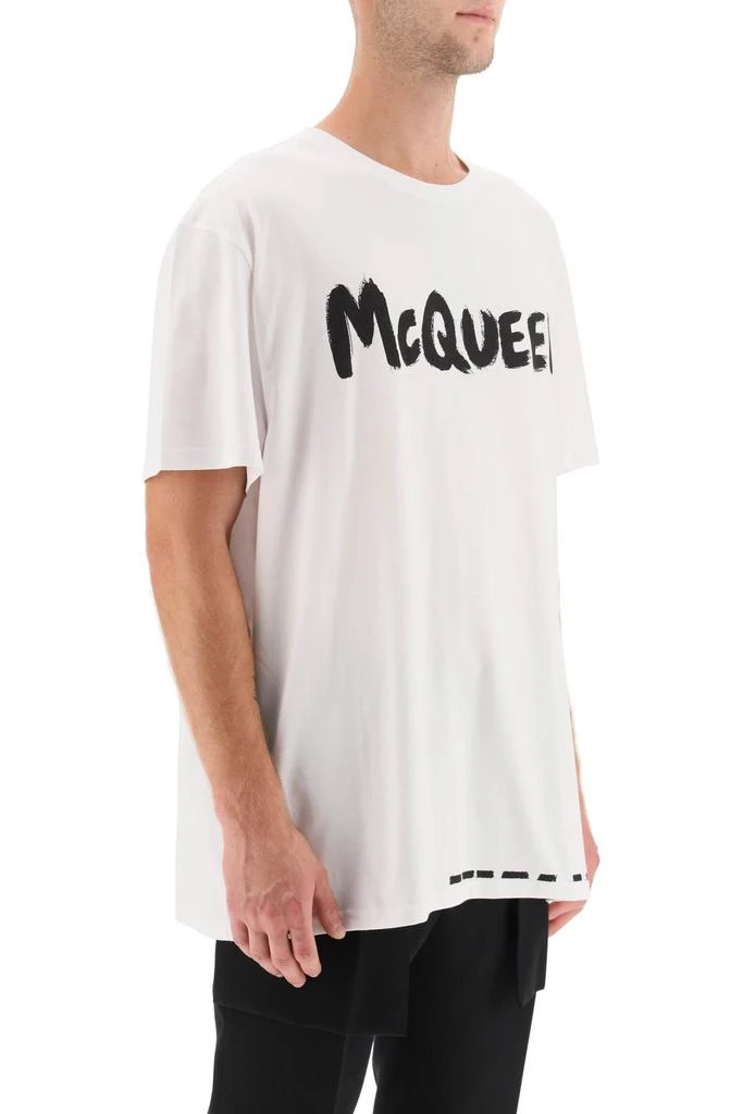 ALEXANDER MCQUEEN mcqueen graffiti t-shirt 2