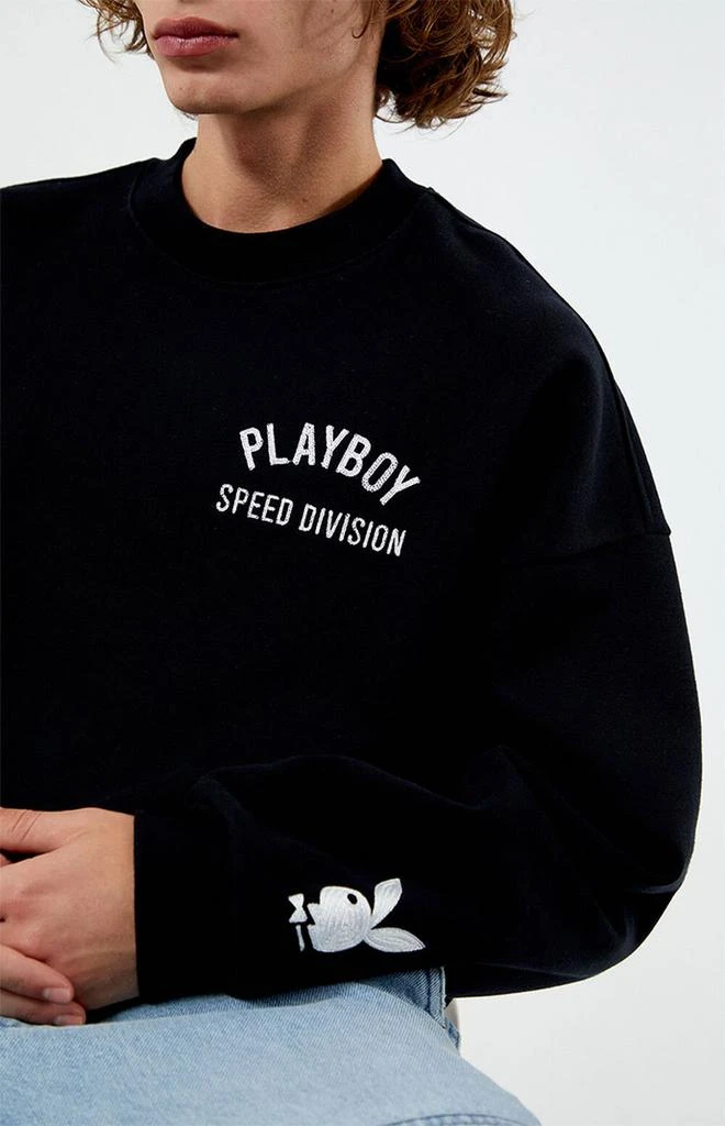 Playboy By PacSun Auto Body Crew Neck Sweatshirt 2