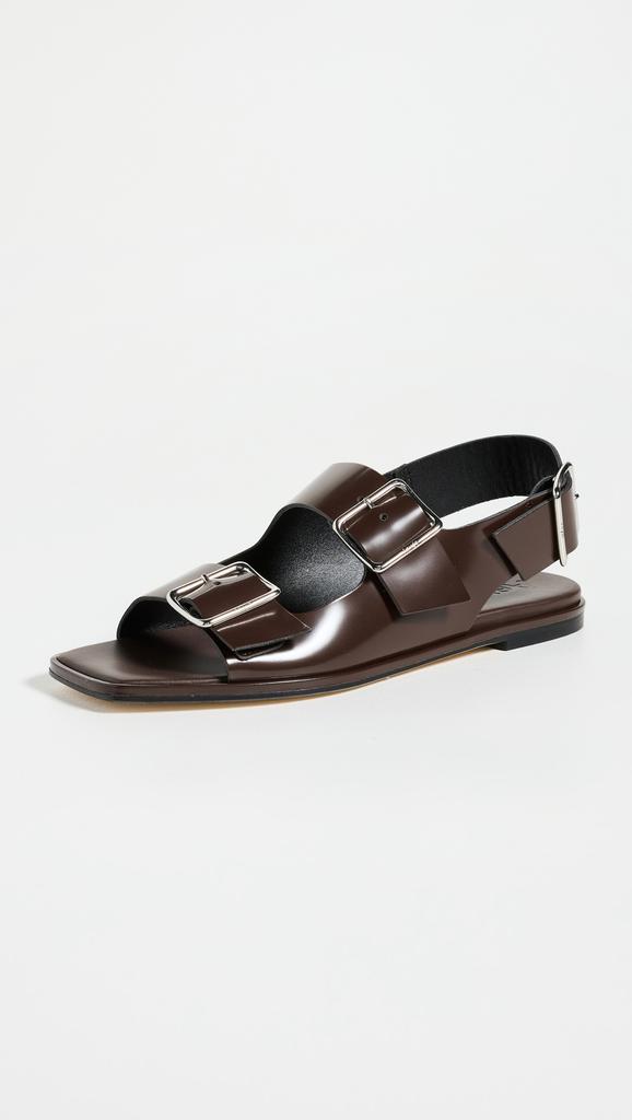 AEYDE Tekla Polido Calf Leather Sandals
