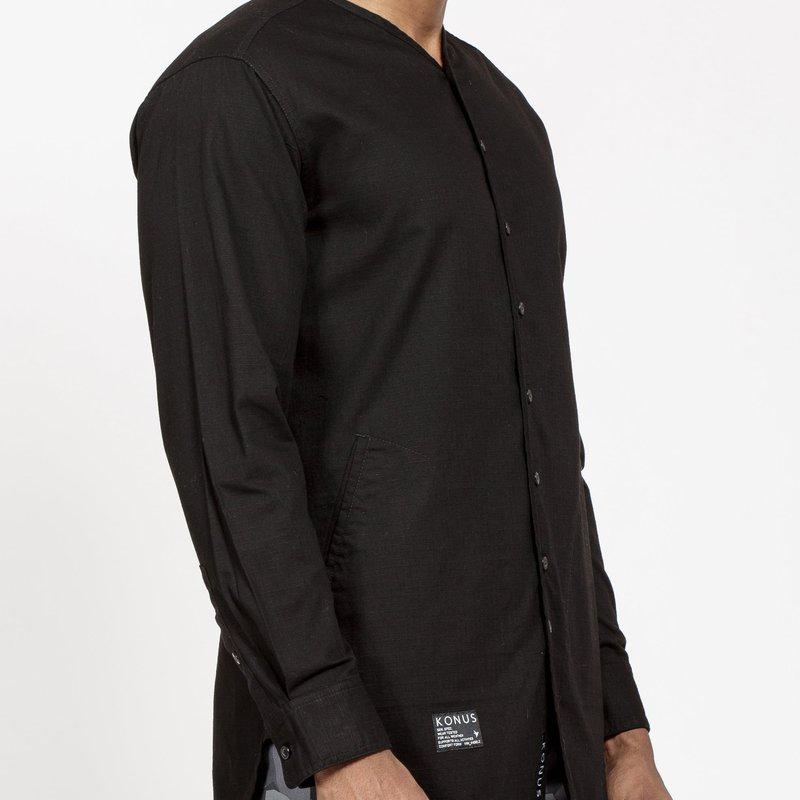 Konus Men's Rip Stop Liner Shirt In Black