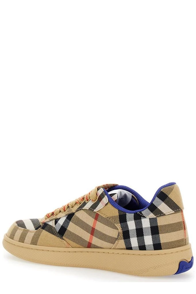 Burberry Burberry Terrace Checked Lace-Up Sneakers 3