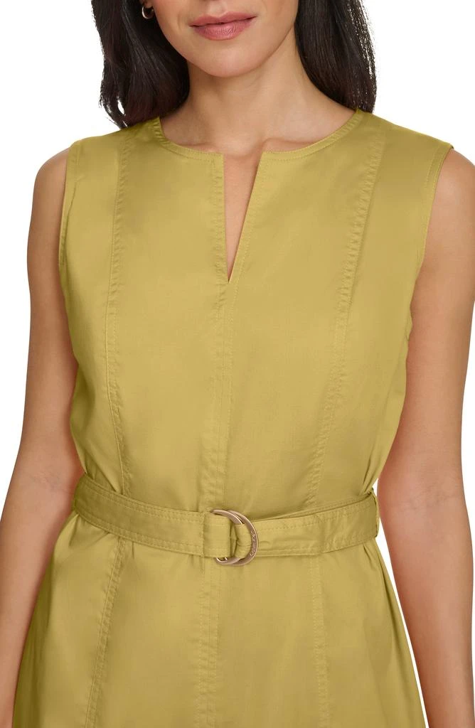 Calvin Klein Belted A-Line Dress 3