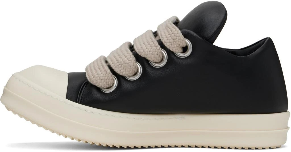 Rick Owens Black Hollywood Jumbolace Low Sneaks Sneakers 3