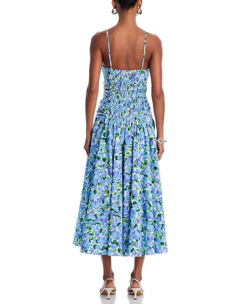 AQUA Ruched Maxi Dress - Exclusive 4