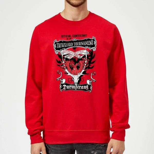 Harry Potter Harry Potter Triwizard Tournament Durmstrang Sweatshirt - Red 1