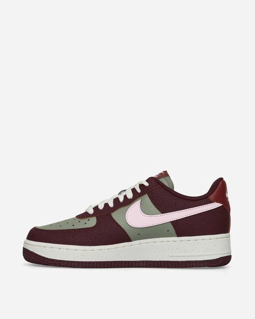 NIKE Women's Air Force 1 '07 Next Nature Sneakers Burgundy Crush / Pink Foam 4