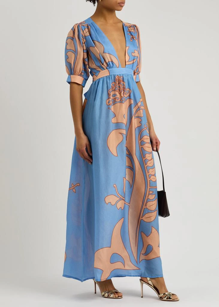Hannah Artwear Surya printed silk maxi dress 4
