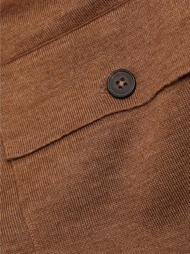 Saks Fifth Avenue COLLECTION Wool-Blend Button-Front Cardigan 7