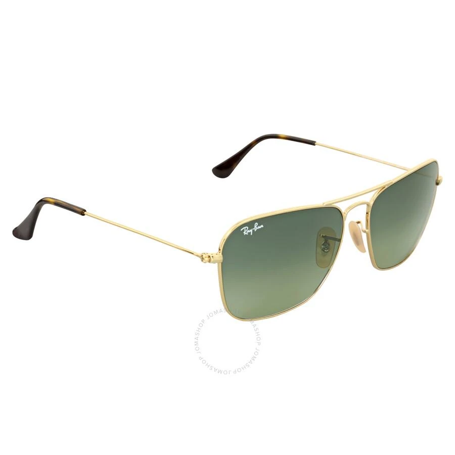 Ray-Ban Caravan Grey Gradient Square Unisex Sunglasses RB3136 181/71 58 2