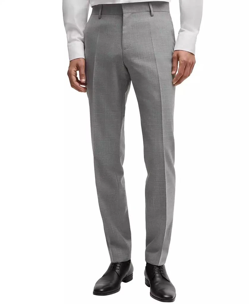 Hugo Boss Men's Patterned Stretch Cloth Slim-Fit Suit 2