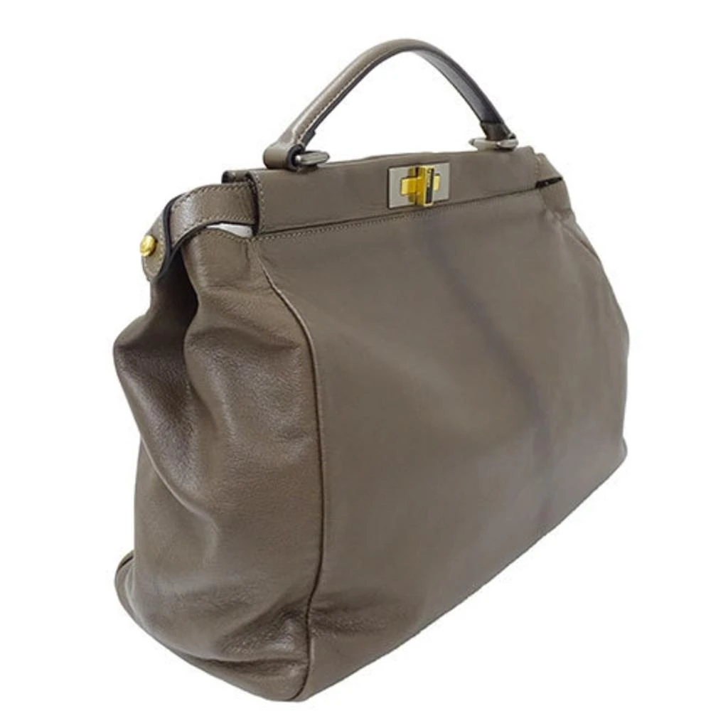 Fendi Fendi Peekaboo  Leather Shoulder Bag (Pre-Owned) 4