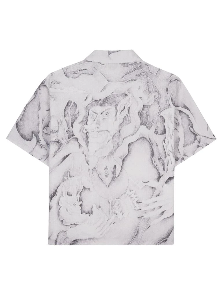 Brain Dead BRAIN DEAD - Short Sleeve Shirt With Button 1