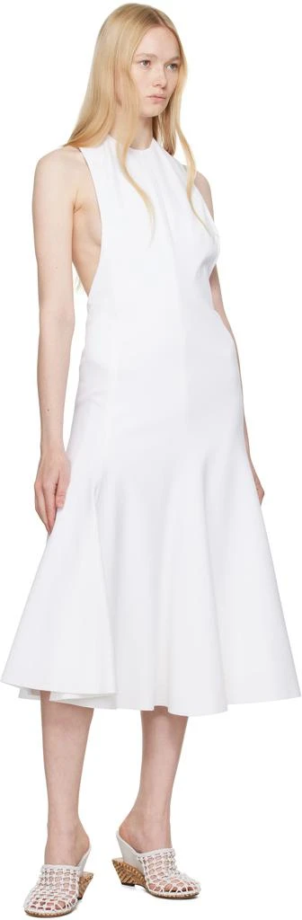 Jacquemus White La Casa 'The Favola' Midi Dress 4