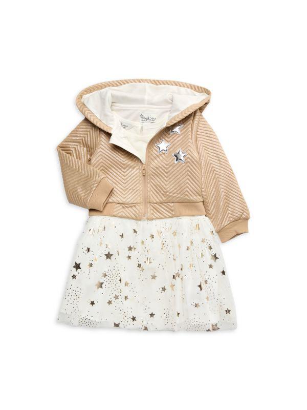 Pippa & Julie Little Girl's Jessica 2-Piece Dress & Jacket Set