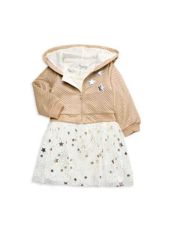 Pippa & Julie Little Girl's Jessica 2-Piece Dress & Jacket Set 1