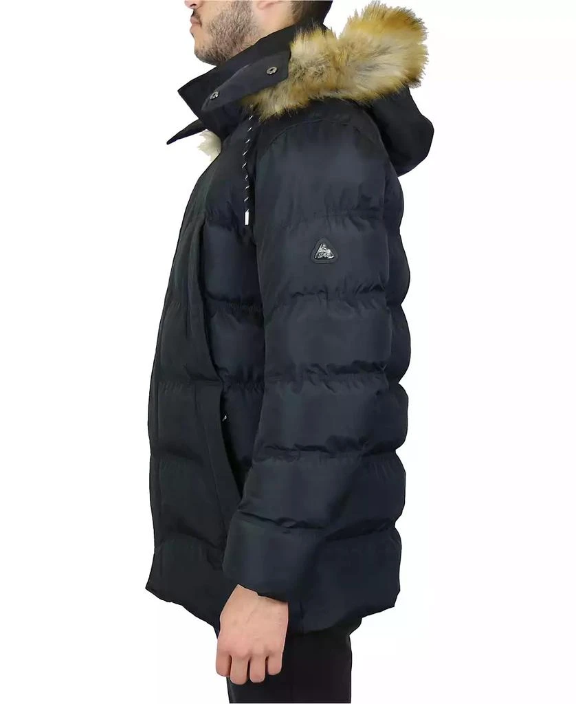 Galaxy By Harvic Men's Heavyweight Parka with Detachable Hood 3