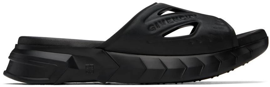 Givenchy Black Marshmallow Slides 1
