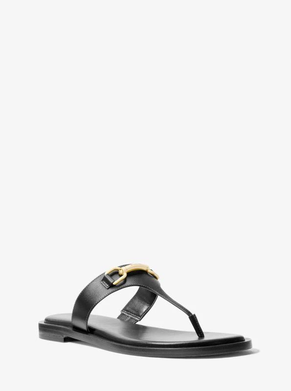 Michael Kors Carson Leather Sandal 1