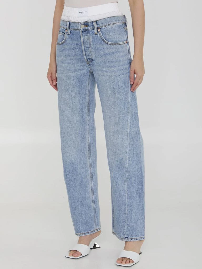 Alexander Wang Jeans With Pre-styled Boxer 2
