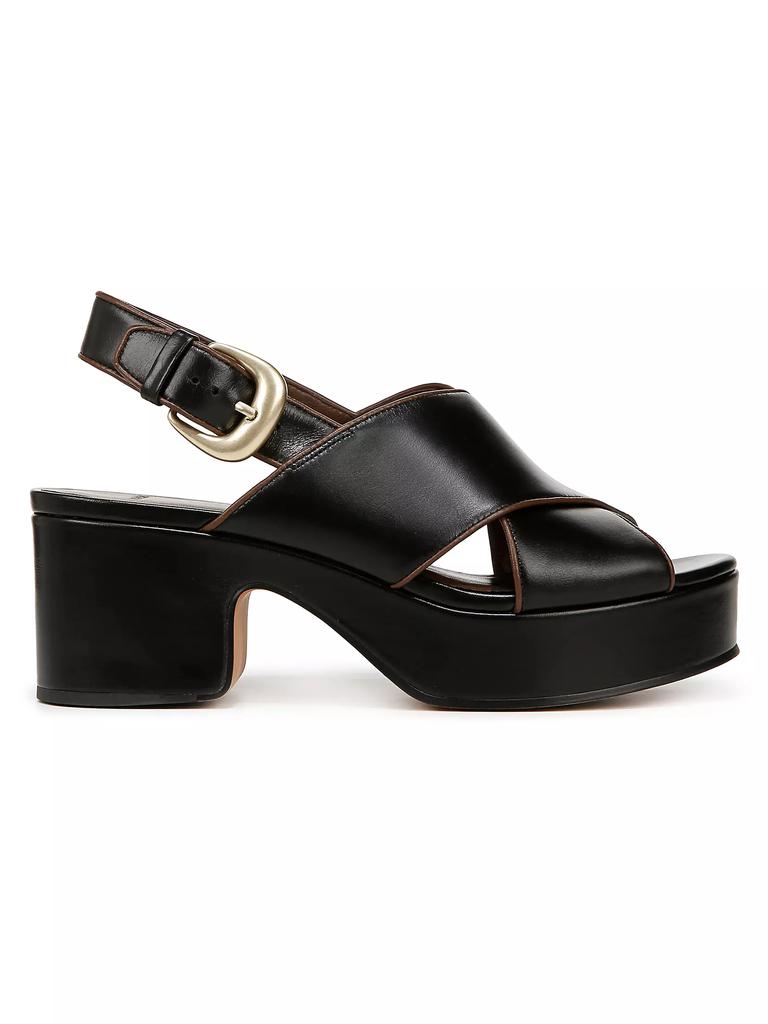 Vince Marlene 60MM Leather Platform Sandals