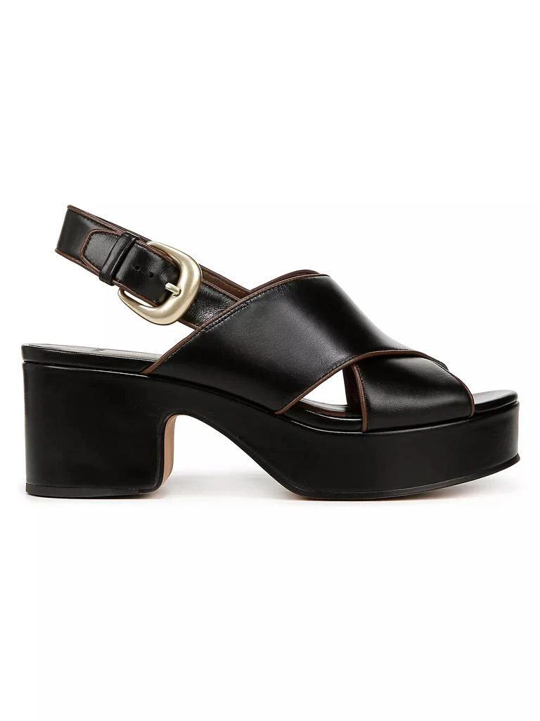 Vince Marlene 60MM Leather Platform Sandals 1