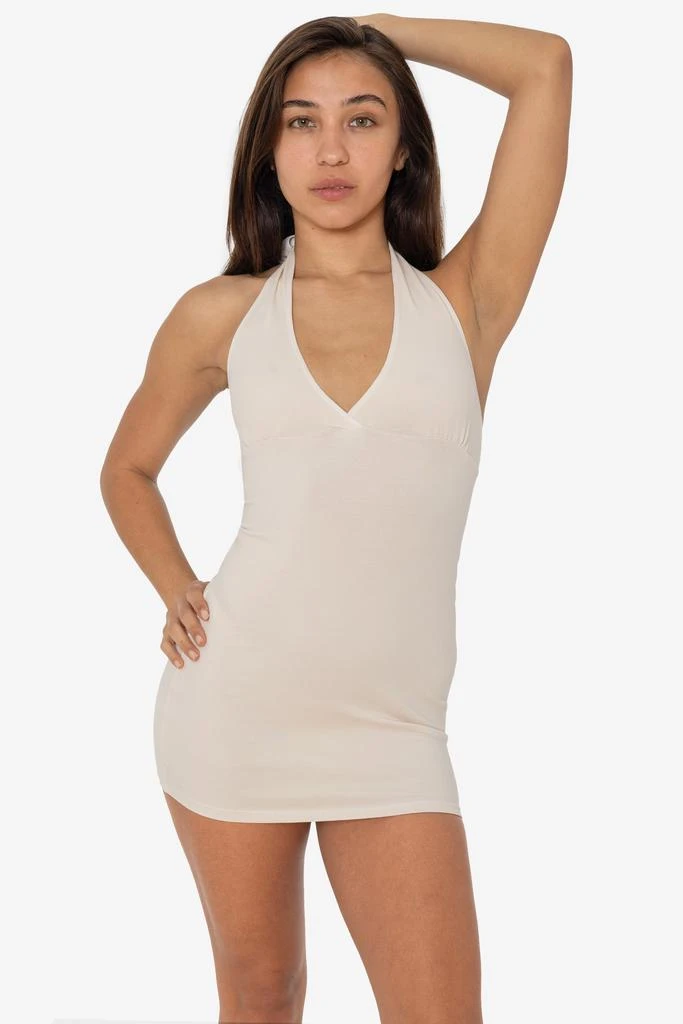 Los Angeles Apparel 8372 - Cotton Spandex Halter Mini Dress 33