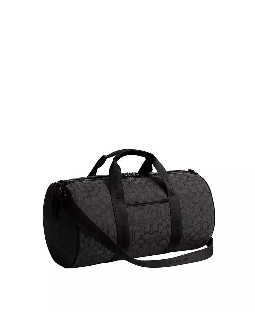 Coach Men
s Theo Signature Jacquard Duffle Bag 3