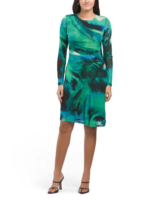DKNY Long Sleeve Mini Dress 1