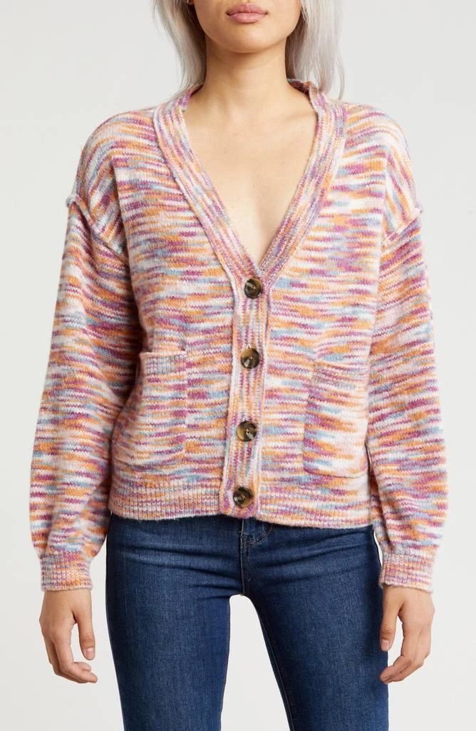 Abound Oversize Space Dye Cardigan 1