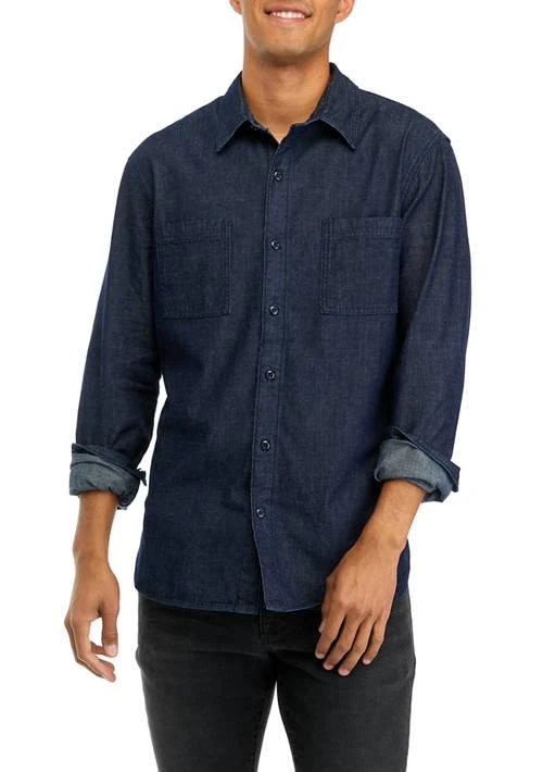 TRUE CRAFT Craft Long Sleeve Button Down Shirt 1