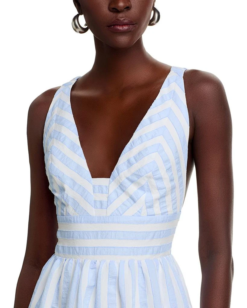 AQUA Textured Midi Dress - Exclusive 2