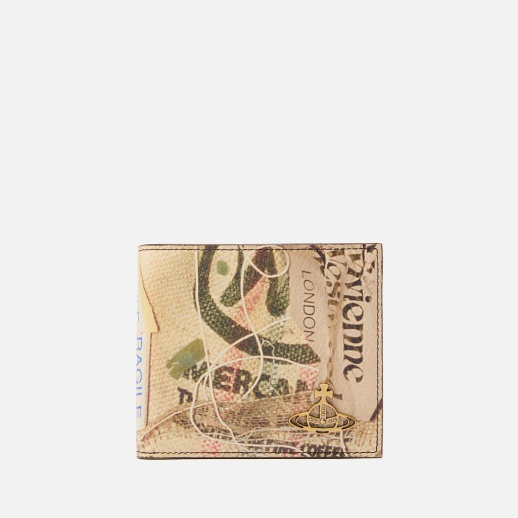 Vivienne Westwood Bifold Grained Leather Wallet 1