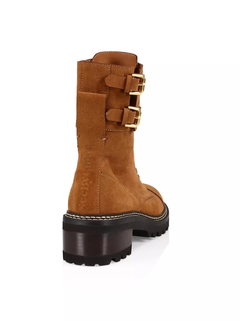 See by Chloé Mallory Leather Combat Boots 3
