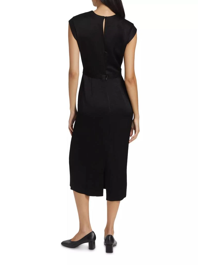 Derek Lam Cantini Cap-Sleeve Midi-Dress 5