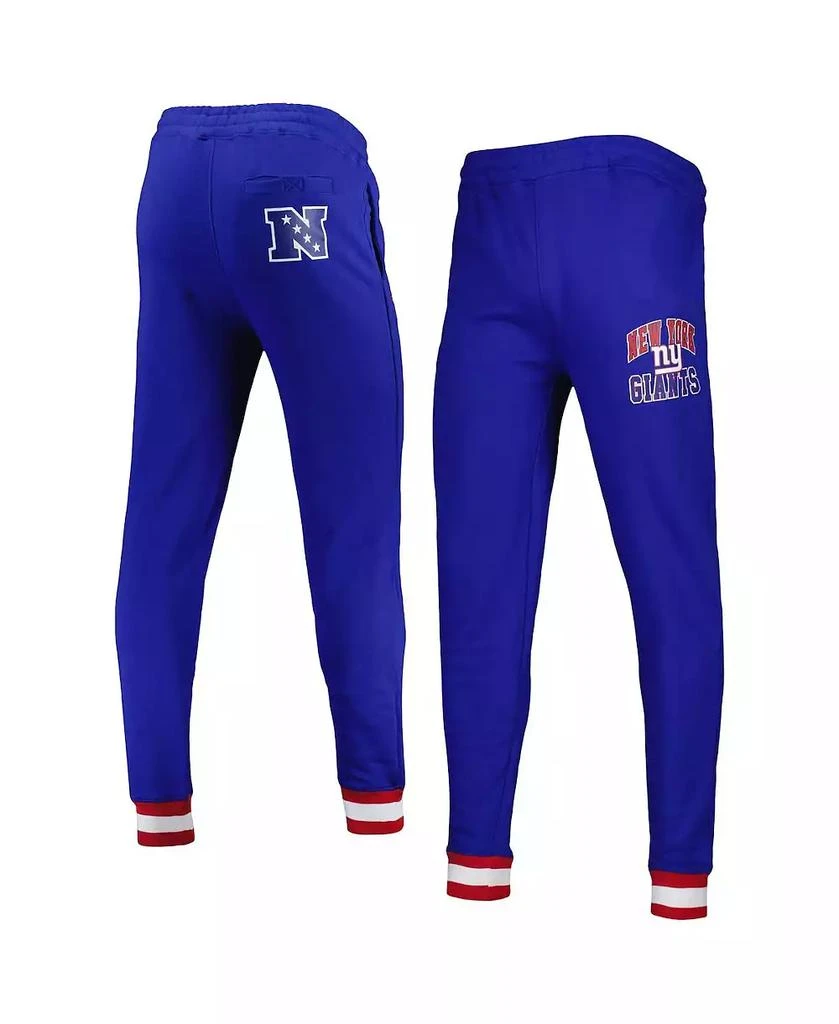 Starter Men's Royal New York Giants Blitz Fleece Jogger Pants 1