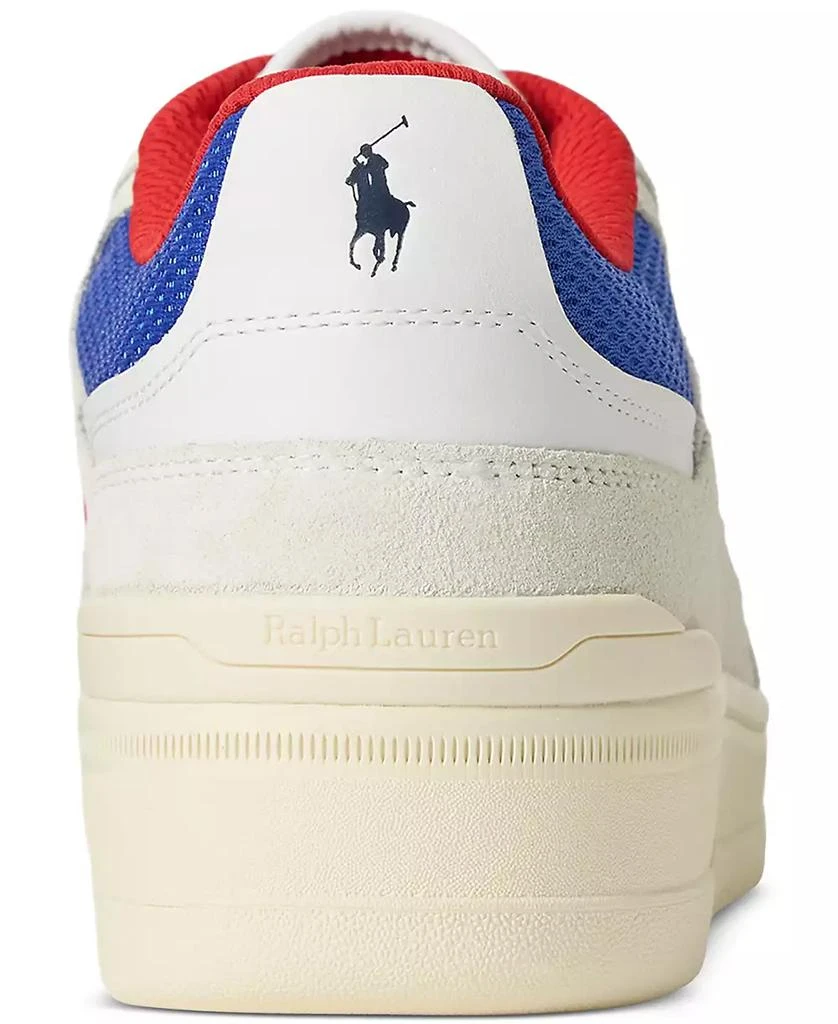 Ralph Lauren Men's Masters Sport Suede Sneaker 4
