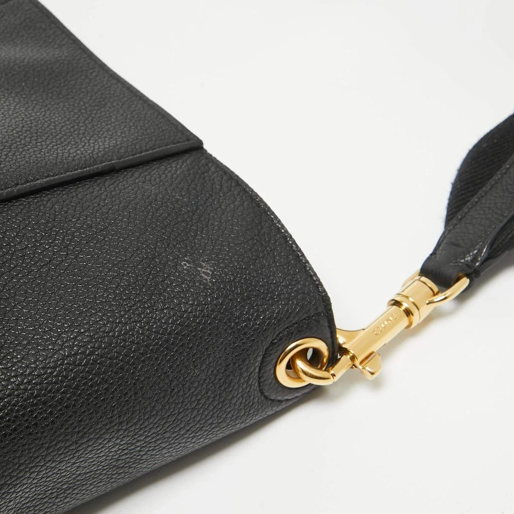 Celine Celine Black Leather Sangle Bucket Bag 10