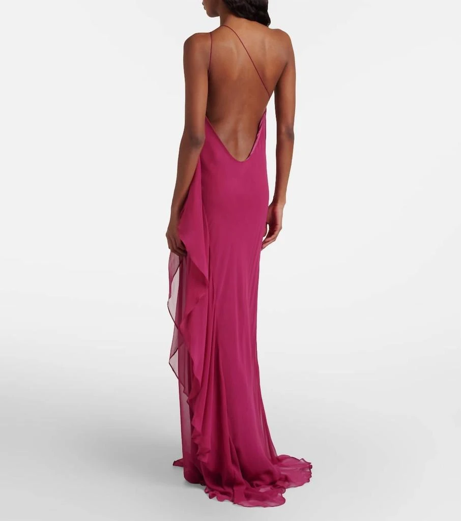 THE SEI The Sei - One Shoulder Ruffle Gown 2