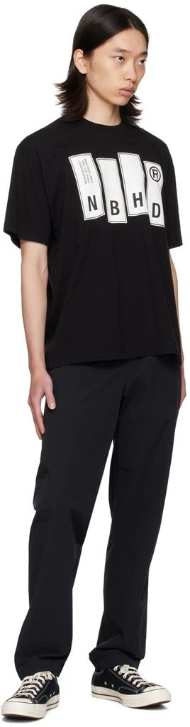 NEIGHBORHOOD Black NH T-Shirt 4