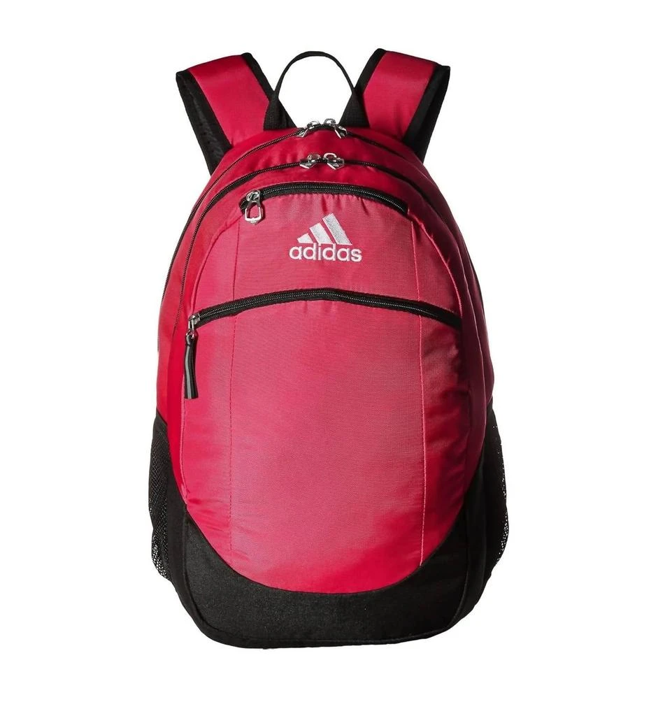 Adidas Striker Ii Team Backpack In Pink/black/white 2