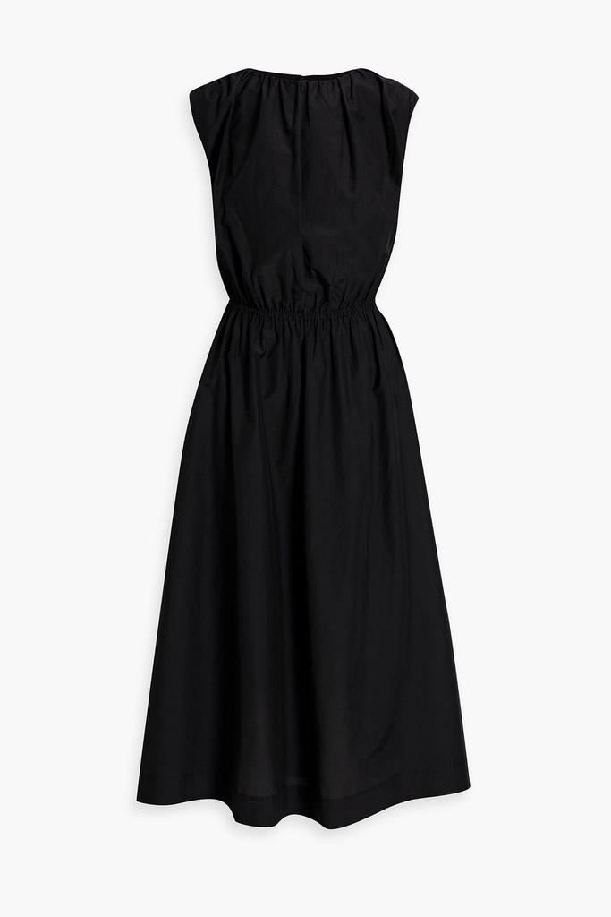 Loulou Studio Aphrodite cotton and silk-blend poplin midi dress