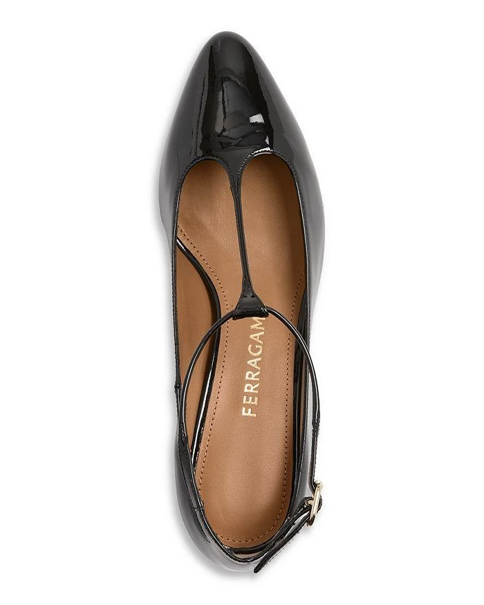 Salvatore Ferragamo Women
s Tania T Strap Pumps 3