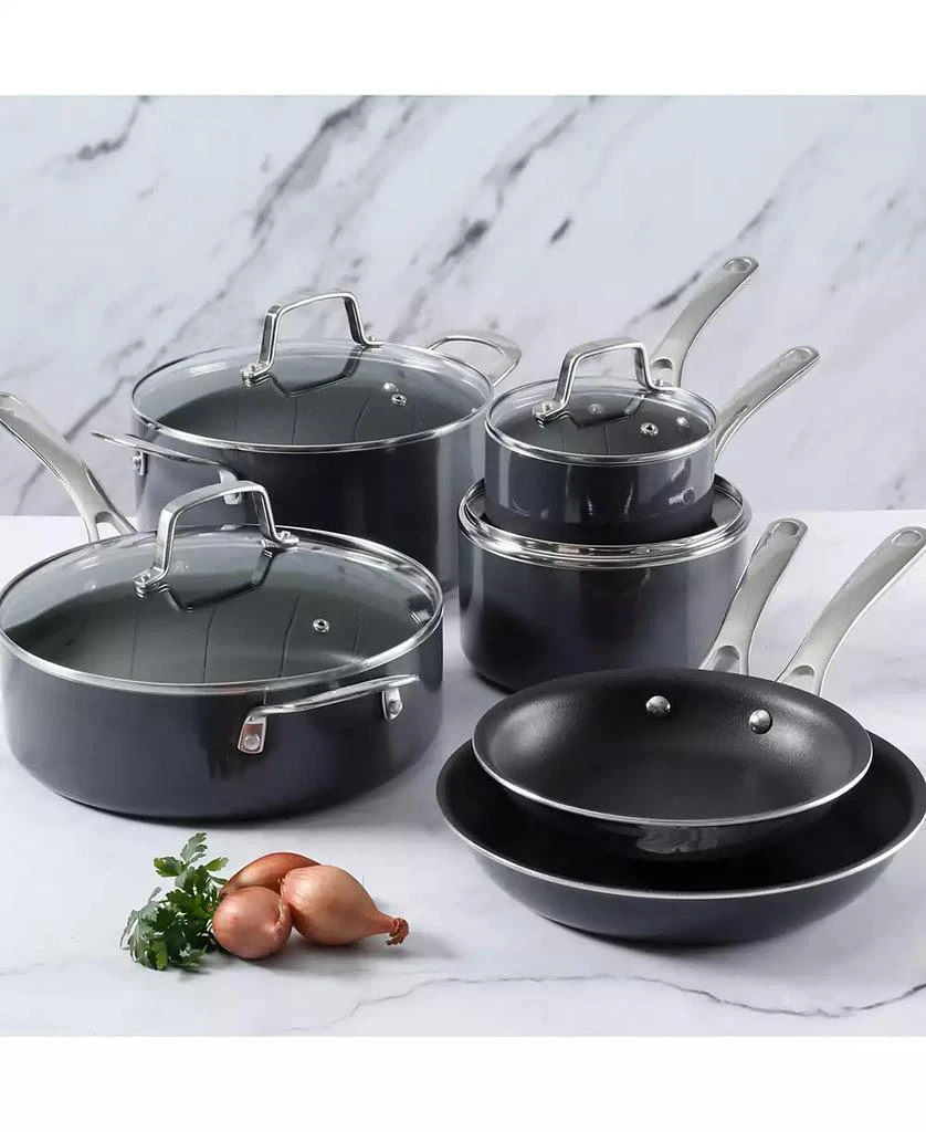 Martha Stewart Lockton 10-Pc. Nonstick Aluminum Cookware Set, Exclusively at Macy’s 2