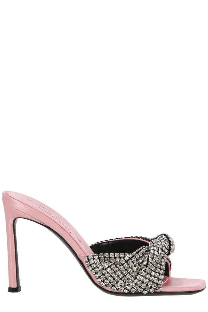 Sergio Rossi Sergio Rossi Embellished Slip-On Mules 1