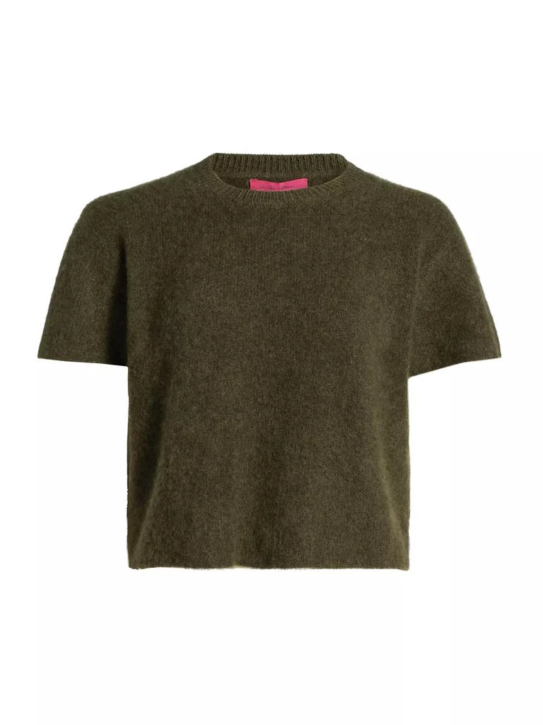 The Elder Statesman Cashmere Knit Short-Sleeve Sweater 1