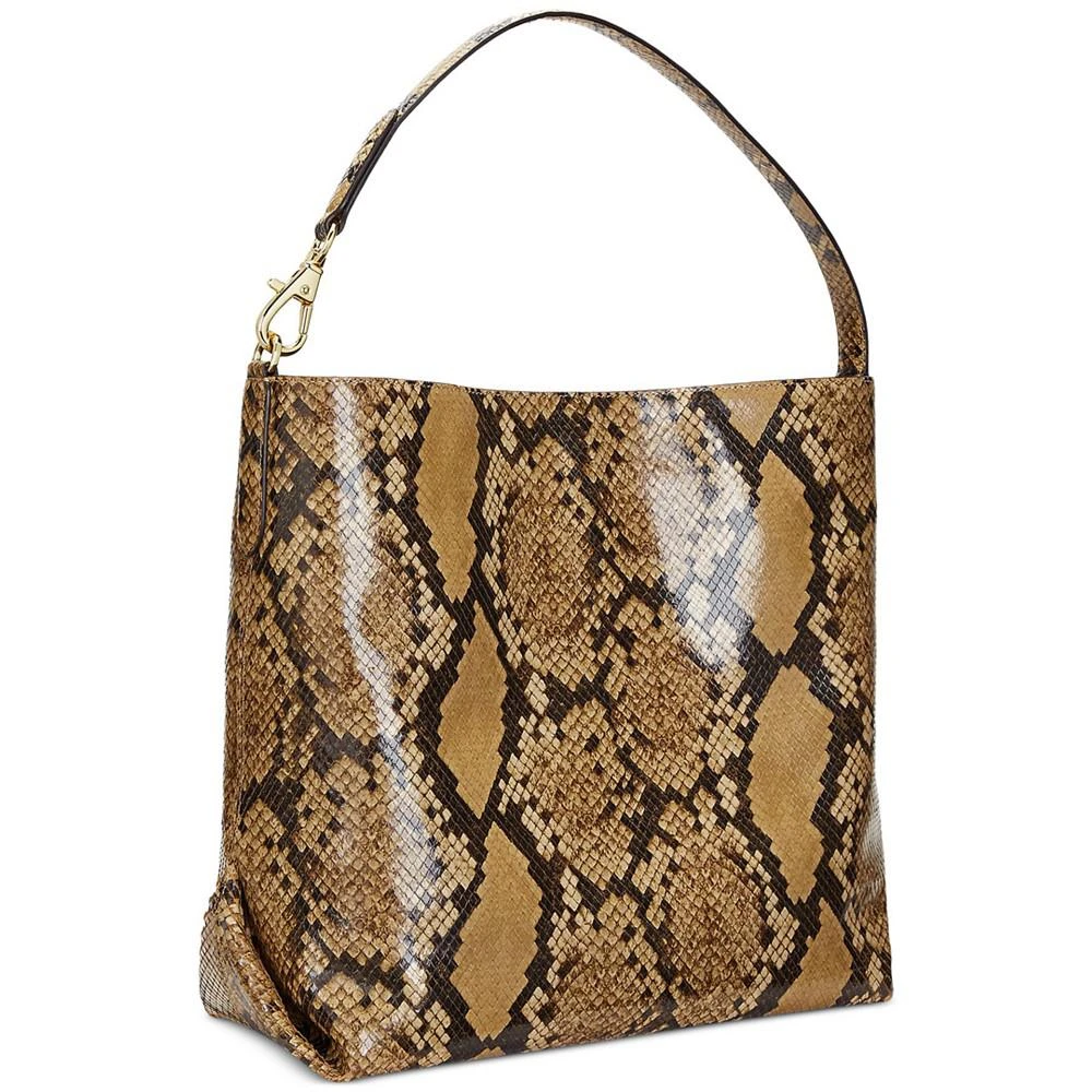 Lauren Ralph Lauren Faux-Snakeskin Leather Large Kassie Shoulder Bag 2