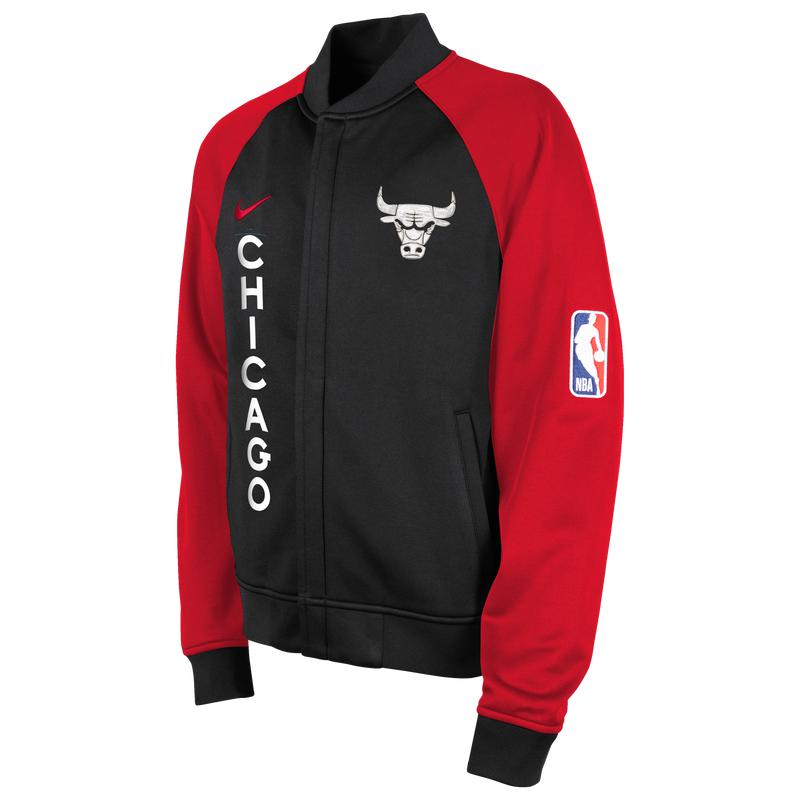 NBA Nike Bulls Dri-FIT CE Showtime Full-Zip Jacket - Boys' Grade School
