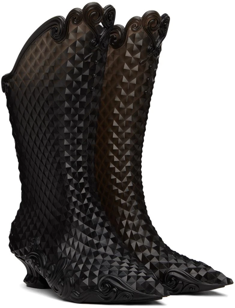 Y/Project Black Melissa Edition Court Boots 4